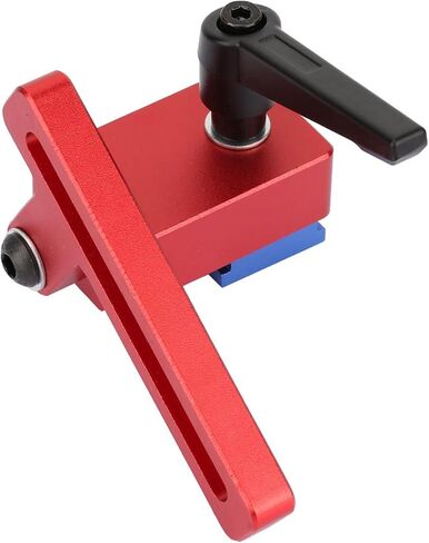 Miter Track Stop for 30mm Standard T Slot Tracks, Aluminum Alloy Sliding Stop Jig Precision Length Limiter Lockable Positioning Slide Locator for Woodworking in Kuwait