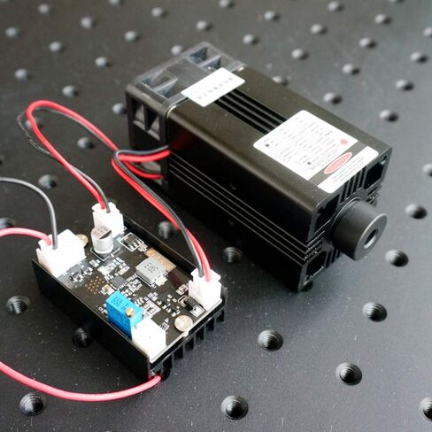 W4 صناعة الليزر 445nm / 447nm / 450nm M W G-L4000 وحدة نقطة الليزر الزرقاء ديود NDB7A75 ث / TTL0-20 كيلو هرتز ومروحة التبريد والعمل لفترة طويلة in Kuwait