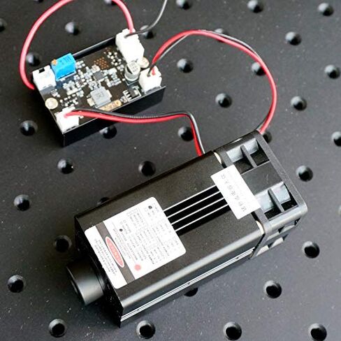 W4 صناعة الليزر 445nm / 447nm / 450nm M W G-L4000 وحدة نقطة الليزر الزرقاء ديود NDB7A75 ث / TTL0-20 كيلو هرتز ومروحة التبريد والعمل لفترة طويلة in Kuwait