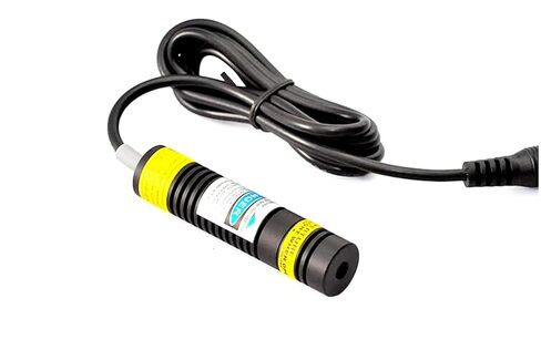 الصناعية البنفسجي الأزرق 405nm MW G-L100 الليزر الصليب ديود وحدة 5V K9 عدسة ث / سائق في 16x68mm in Kuwait
