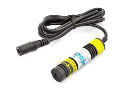 الصناعية البنفسجي الأزرق 405nm MW G-L100 الليزر الصليب ديود وحدة 5V K9 عدسة ث / سائق في 16x68mm in Kuwait