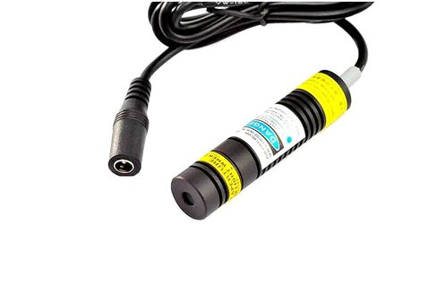 الصناعية البنفسجي الأزرق 405nm MW G-L100 الليزر الصليب ديود وحدة 5V K9 عدسة ث / سائق في 16x68mm in Kuwait