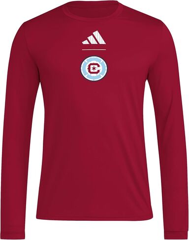 adidas MLS Mens MLS Team Pre-Game Long Sleeve T-Shirt in Kuwait