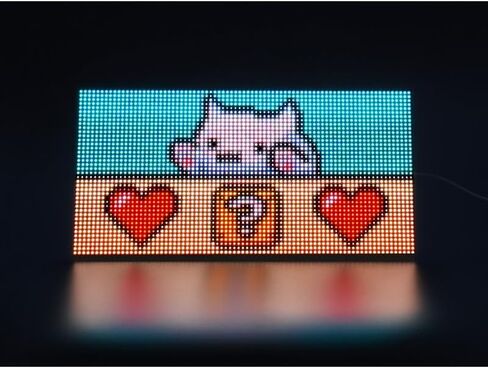 TUOPUONE RGB Full-Color LED Matrix Panel, 4mm Pitch, 80×40 Pixels, Adjustable Brightness in Kuwait