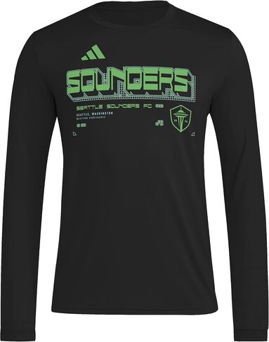 adidas MLS Mens MLS Team Pre-Game Long Sleeve T-Shirt in Kuwait