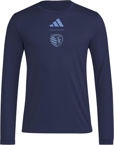 adidas MLS Mens MLS Team Pre-Game Long Sleeve T-Shirt in Kuwait