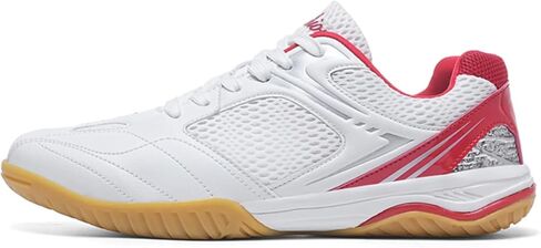 Moodeng Women's Volleyball Shoes Lightweight Court Badminton Shoes with Anti-Slip Rubber Sole Indoor Competition Sneakers in Saudi Arabia