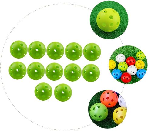 YARNOW Golf Ball Golfs Practicing Balls Golfing Training Balls Golfs Training Balls Hollow Balls Golfing in Kuwait