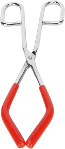 ملقط دورق من GOTOTOP Labs، ملقط كيميائي فولاذي مقاوم للصدأ مع نهايات مطلية بالمطاط، فتحة 16.2 سم، عبوتان لأكواب سعة 50 مل إلى 2000 مل، للاستخدام في المختبرات والفصول الدراسية العلمية in Kuwait