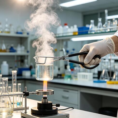 2026 ملقط دورق جديد، ملقط مختبر من الفولاذ المطلي بالنيكل مقاس 9.75 بوصة، فكين مطليين بالمطاط لقبضة آمنة، معدات مختبر العلوم للفصول الدراسية والاستخدام الاحترافي in Kuwait