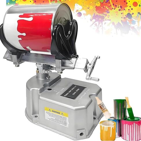 Air Operated Paint Shaker, Heavy Duty Air Powered Paint Can Shaker Machine with Adjustable Clamping, 700r/min Air Paints Shakers for Automotive and House Paints in Kuwait
