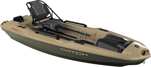 Pelican Catch PWR 100 - قوارب الكاياك لصيد الأسماك للجلوس على القمة - نظام جلوس Ergo360 - 10 قدم in Kuwait