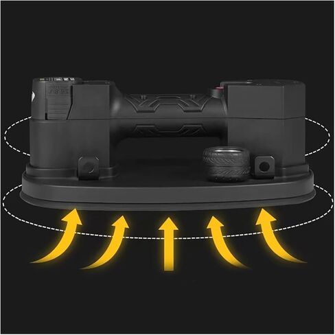 Heavy Duty Vacuum Suction Cup 220kg Load Electric Vacuum Suction Cup Heavy Lifter Display Granite Glass Tile Sucker Air Pump Lifting Tool in Kuwait
