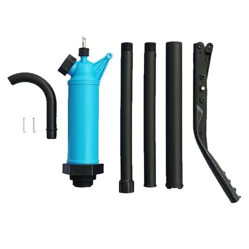 Barrel Pump with Lever Action Portable Hose Assembly Tool Non Slip Handle Compatible with Oil Drum Barrel Hand Pump for Petrol Transfer Water in Kuwait