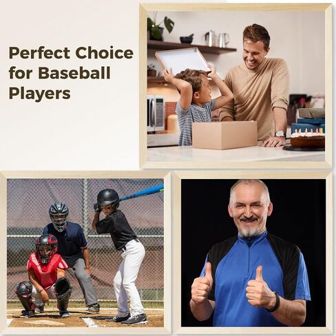 Wooden Baseball Glove Mallet, Softball Glove Mallet, One Piece Glove Mallet for Baseball and Softball Glove Shaping, Solid Construction for Breaking in Gloves in Kuwait