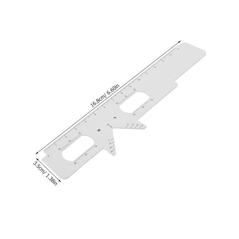 5pcs PD Ruler for Eyewear - Accurate Pupillary Distance Measurement Tool - Essential Optometrist Accessory for Eyeglasses Lens Fitting and Glasses Matching in Kuwait