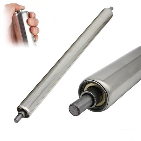 2 Pcs Conveyor Rollers 1" 1.5" 2" Dia 10" 12" 15" 16" 20" 22" 24" 30" 36" 48" 50" 60" Long, Stainless Steel Gravity Transmission Replacement Part Galvanized End(Dia 2"/50mm,L 30in/762mm) in Kuwait