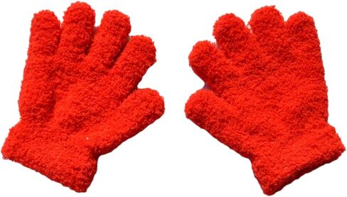 Windproof Winter Gloves for Cold Weather Snowboard Road Cycling Full Finger Gloves with Elastic Cuffs Windproof for Hiking Cycling Thermal Winter Warm Mittens Girls in Kuwait