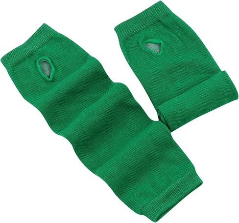 Knitted Lengthen Wrist Fingerless Gloves Winter Half Finger Mittens Stretchy Keep Warm Arm Warmer Gloves for Girls Teens Long Sleeve Arm Warmers Women Knit Warmers Long Sleeve in Kuwait