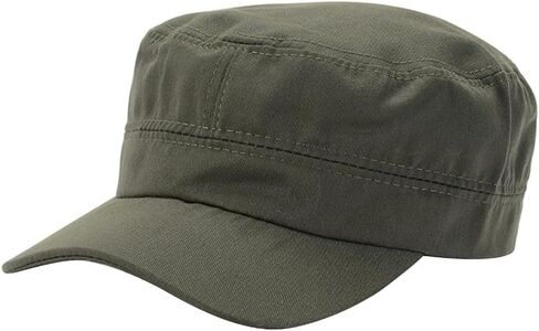 Duckbill Hat for Female Flat Top Sun Cap Fashion Breathable Hat Adjustable CricketHat Cotton Headdress in Kuwait