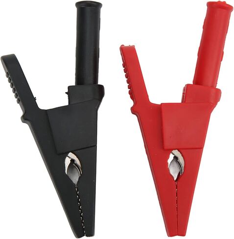 Electric Clip Set 10pcs High Conductivity Red Black Brass Clamp for Power Testing and Experimental Circuits 30A 1000V in Kuwait