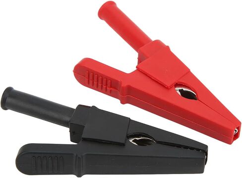 Electric Clip Set 10pcs High Conductivity Red Black Brass Clamp for Power Testing and Experimental Circuits 30A 1000V in Kuwait