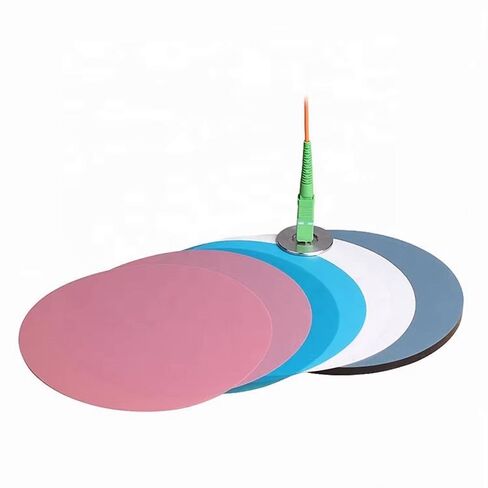 Fiber Optic Connector Polishing Paper 50-Pieces/Pack Ultra-Precision Flexibility Polishing Film 127mm Round Grinding Machine Polishing Sheet Diamond ADS/1/3/5/9/15/30µm (D1-50-1µm) in Saudi Arabia