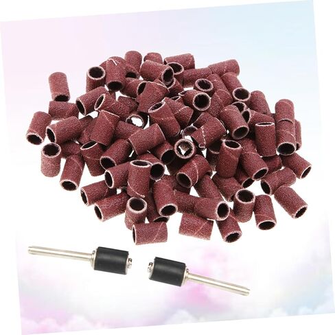 Gatuida Sand Ring Rod 102 Pcs Set Mini Polishing Tool Compact Design for Easy Use on Nails Surfaces in Kuwait