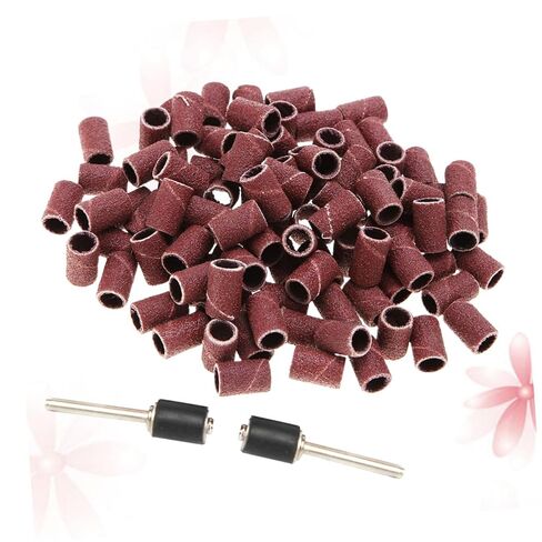 Gatuida Sand Ring Rod 102 Pcs Set Mini Polishing Tool Compact Design for Easy Use on Nails Surfaces in Kuwait