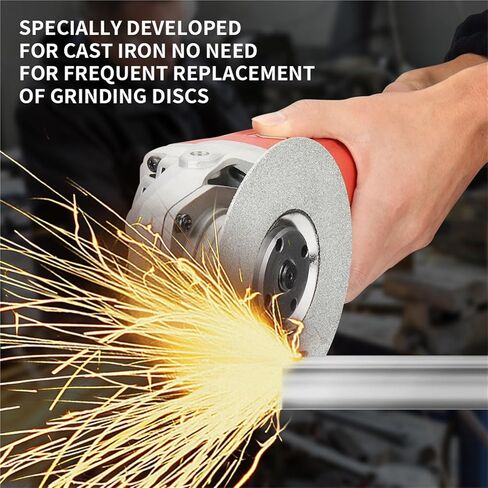125mm Diamond Grinding Wheel - 5 Inch Abrasive Disk for Angle Grinders - Precision & Rough Grinding Tool-1pc in Saudi Arabia