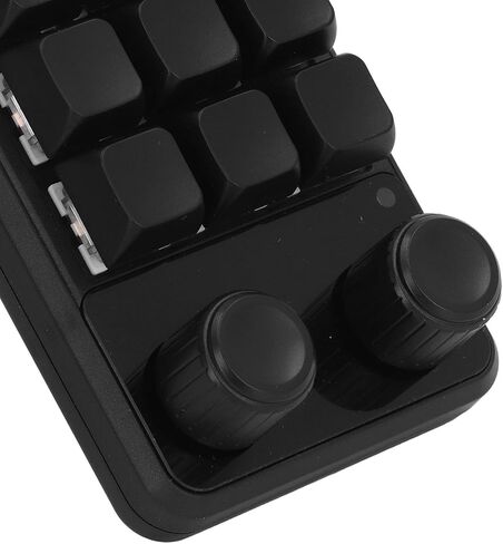 12 - Key Programming Keypad with Blue Switches, Mini Gaming Keypad for Industrial Control, One - Handed Macro Keypad with RGB Lighting and Type - C Cable in Kuwait