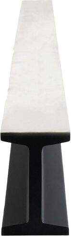 شعاع "I" من الفولاذ الصناعي الصناعي من ForgeCraft، عرض 4 3/4 بوصة × ارتفاع 7 1/2 بوصة × طول 120 بوصة، مطلي باللون الأسود من المصنع in Kuwait