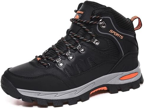 Women's Waterproof Hiking Boots Outdoor Trekking Mid Breathable Backpacking Mountaineering Boots Camping Trail Hiking Boot in Saudi Arabia