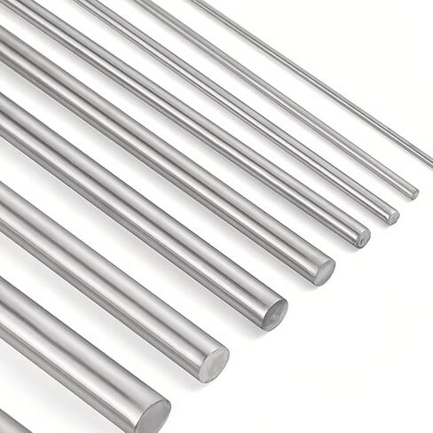 High Purity Nickel Rod N4 N6 Nickel 200 201 Soft Round Bar - Diameter 0.039"-2.362" (1mm-60mm) for Lab Research & Industrial Machining 1pcs Φ3mm×100mm（0.118"） in Kuwait