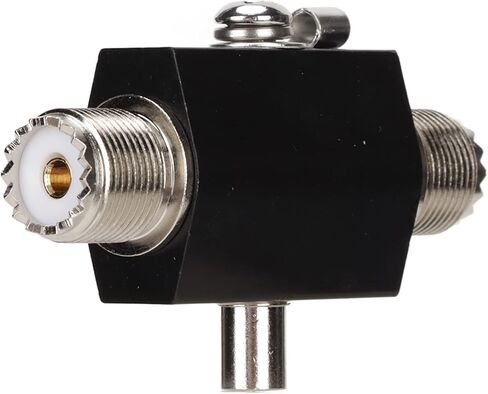 BL-2000 حاجز محوري، PL259 أنثى إلى PL259 أنثى، 50 أوم، DC-1000 ميجا هرتز، ذروة 400 وات، <1.1 VSWR، واقي تصاعد أنبوب تفريغ الغاز لراديو هام، المحطة الأساسية، in Kuwait