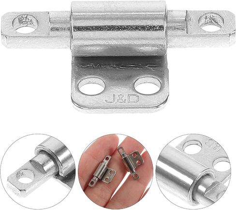 ERINGOGO 2pcs Heavy Duty Torque Hinge Metal 360 Degree Rotation Small Screen Door Hinges with Free Stop Damping for Mounting and Positioning Flat Panels in Kuwait