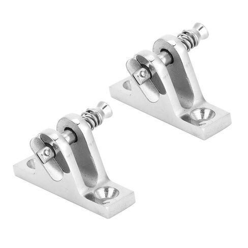 2PCS 55 x 18mm Stainless Steel 316 Boat Deck Hinge Mount Fitting Marine Hardware in Kuwait