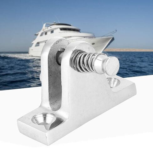 2PCS 55 x 18mm Stainless Steel 316 Boat Deck Hinge Mount Fitting Marine Hardware in Kuwait