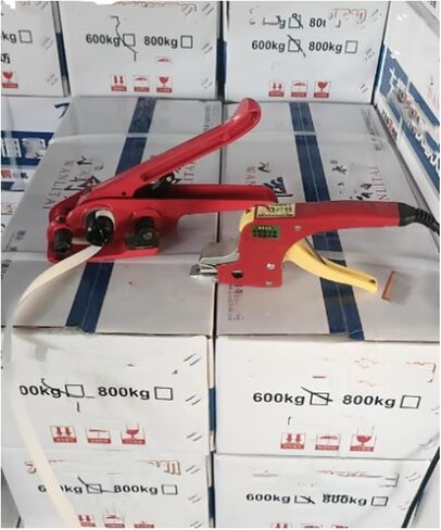 Welding Heating Electric Strapping Tool Hand Manual PP Tightener Strapper Banding Hand Tenser Seal Machine One Set in Kuwait