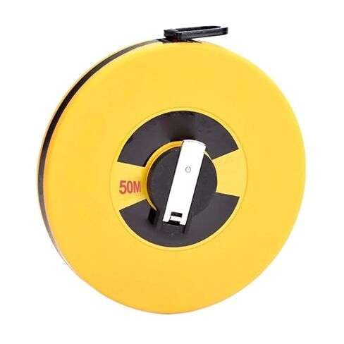 10-100M Long Tape Measure Double Face Metric Construction Meter Ruler, for Carpenter Measurement Tools(Yellow-100M) in Saudi Arabia