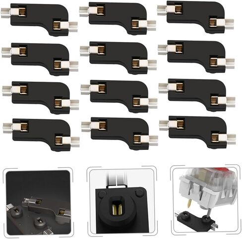 SMASOLO 20pcs Hot Swap PCB Socket Connector Keyboard Sip Socket for Computer Keyboard Wide Compatibility in Kuwait