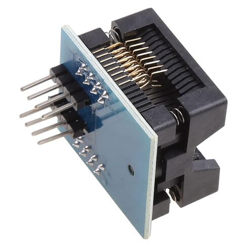 SOP16 to DIP8 Adapter Wide 300mil SOIC16 to DIP8 Socket Programmer Adapter for EZP2010 EZP2013 RT809F CH341A Programmer Soil Moisture Sensor in Kuwait
