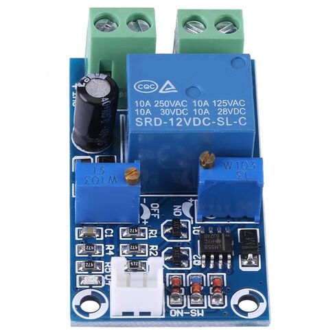 12V Battery Low Voltage Disconnect Module, Automatic Recovery Switch, Undervoltage Protection for Storage Battery, 10A Load Current, Ideal for RVs and Solar in Kuwait