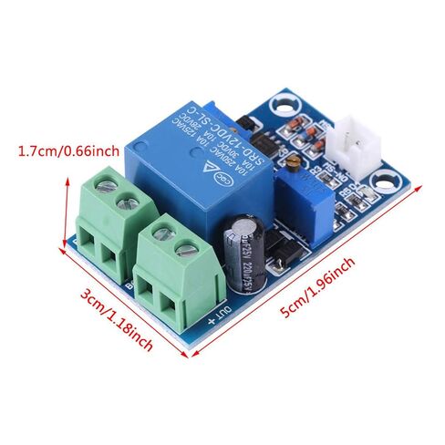 12V Battery Low Voltage Disconnect Module, Automatic Recovery Switch, Undervoltage Protection for Storage Battery, 10A Load Current, Ideal for RVs and Solar in Kuwait