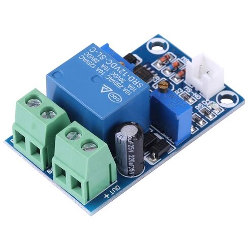 12V Battery Low Voltage Disconnect Module, Automatic Recovery Switch, Undervoltage Protection for Storage Battery, 10A Load Current, Ideal for RVs and Solar in Kuwait