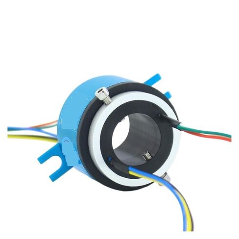 Small-Aperture Slip Ring, 20mm Aperture, 42mm Outer Diameter, 6/12 Wires, 5A Current Transmission in Kuwait