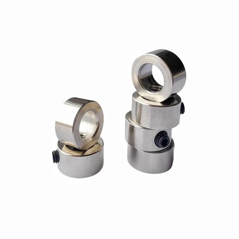 Solid Shaft Collars 40-Pack 8mm Stainless Steel Shaft Lock Collars for T8 Lead Screw, 3D Printer CNC Parts in Kuwait
