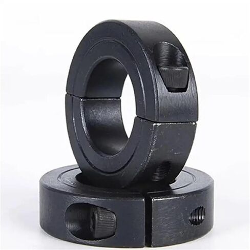 Solid Shaft Collars 4-Pack Double Split Shaft Collars with Lock Screws, Thickened for Industrial Maintenance in Kuwait