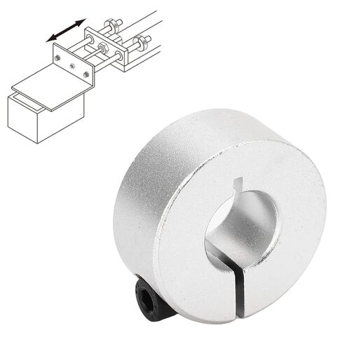 10PCS Aluminum y Open Type Shaft Collars, 12mm Bore Shaft Lock Collar with Ss, to Inl and Adjust, for Gear Box Assembly, Motor Base, Tool, in Kuwait