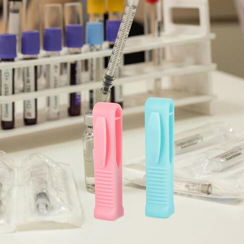 8pcs Nurse Ampoule Opener Set, Portable Small Vial Breaker with Groove Design, Plastic Mini Bottle Opener for Ampule Opening in Hospital and Laboratory Use in Kuwait
